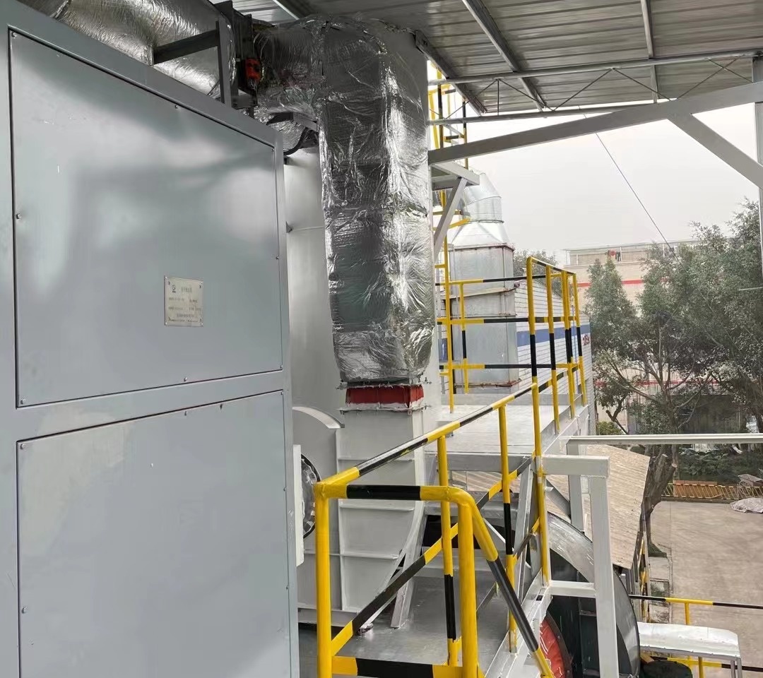 吸附浓缩+催化燃烧