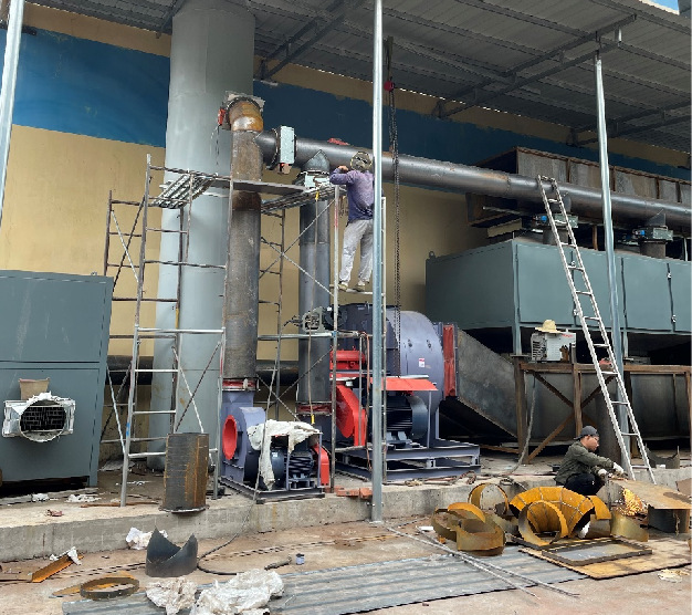 吸附浓缩+催化燃烧