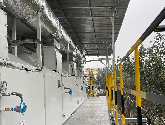 沸石固定床+催化燃烧