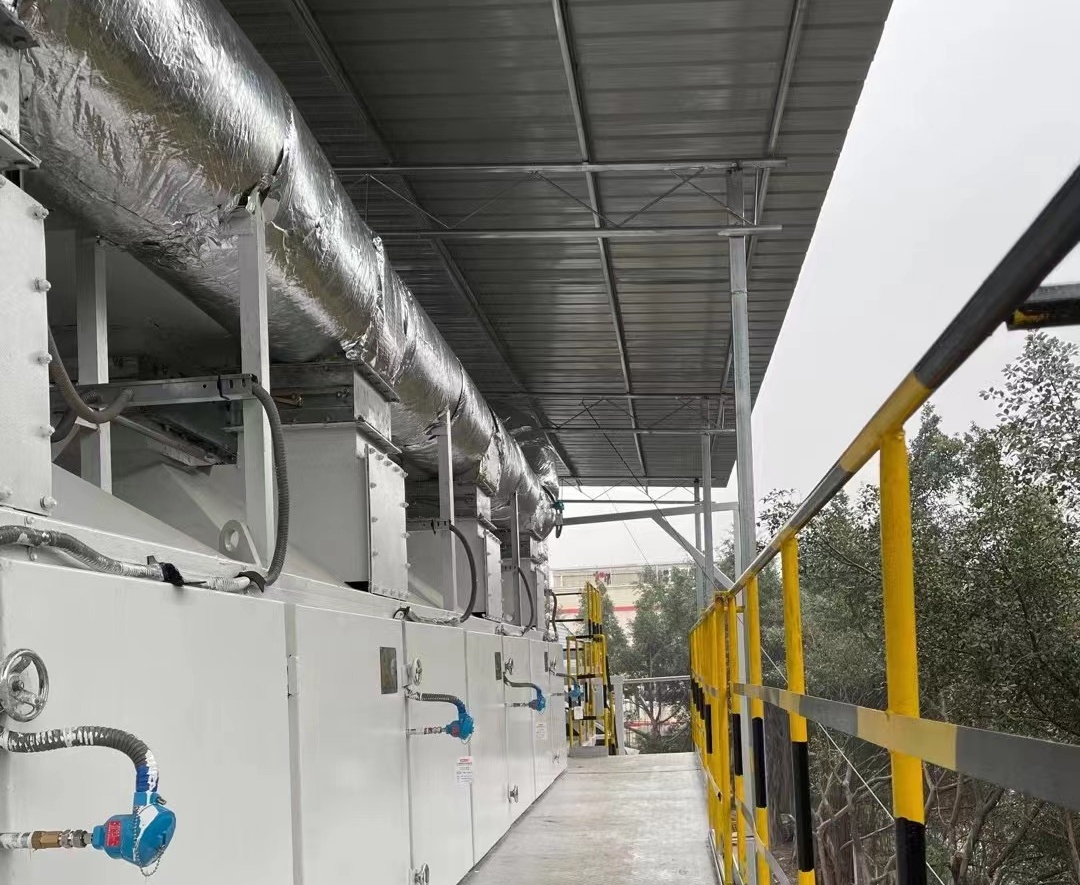 吸附浓缩+催化燃烧